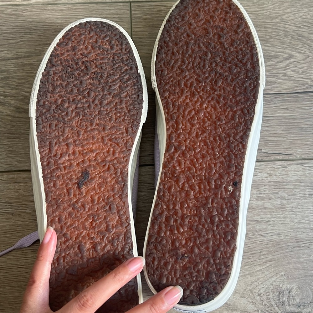 Superga Light Purple Platform Sneakers Size 10 - Picture 7 of 7